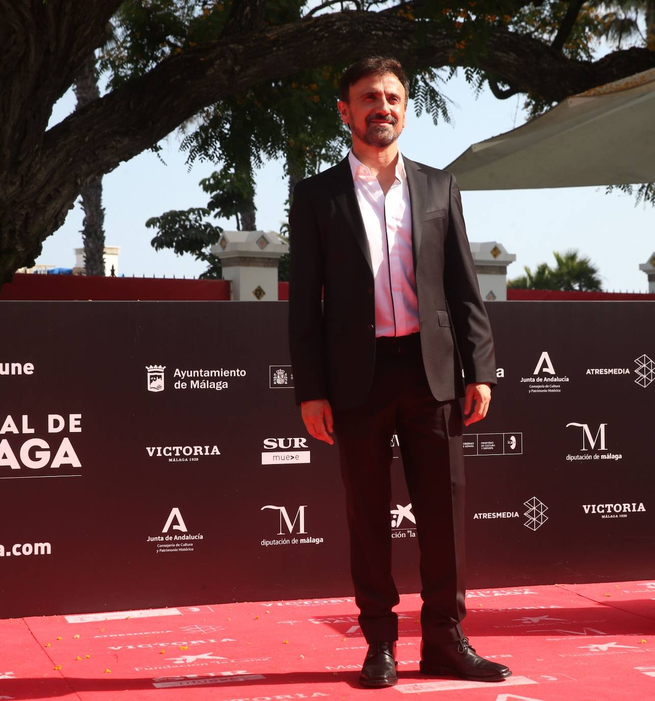 Último desfile de famosos del 24 Festival de Málaga. 