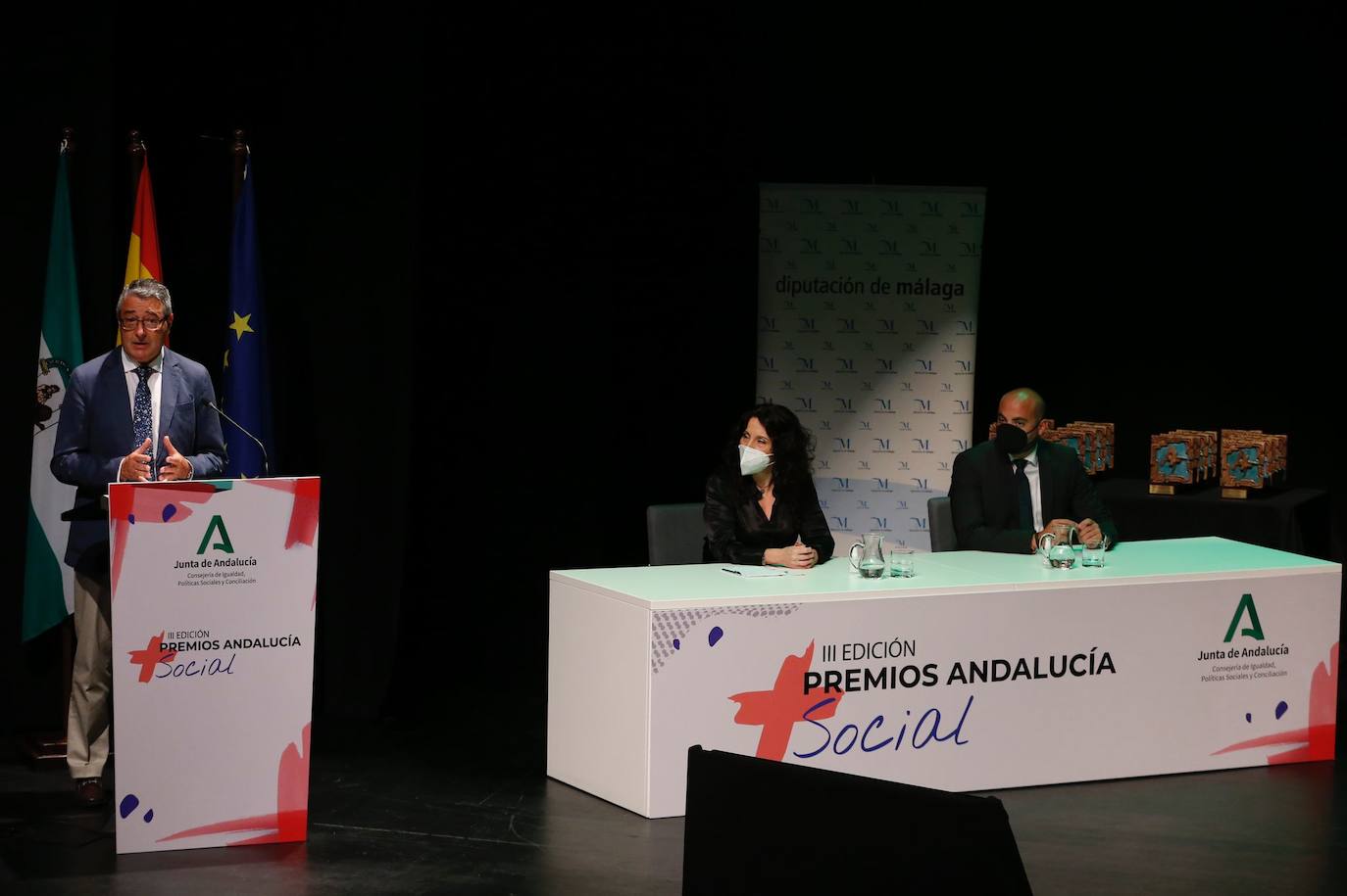 Entrega de los premios Andalucía +Social 