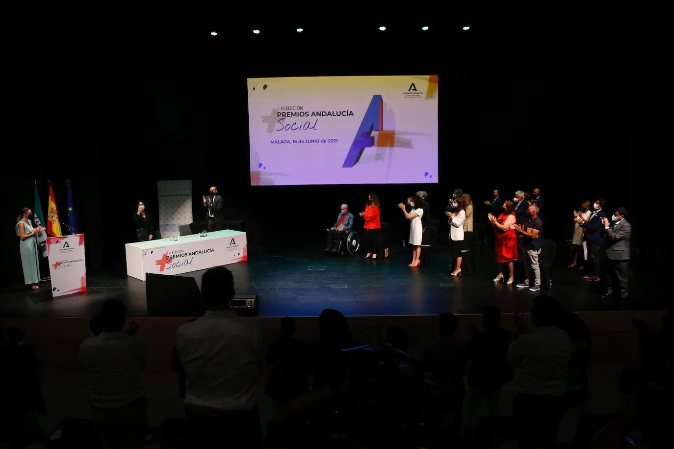 Entrega de los premios Andalucía +Social 