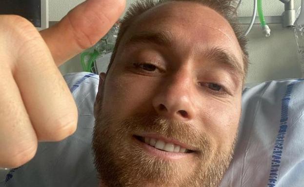 Eurocopa 2020/2021: Eriksen recibe el alta y visita la concentración de Dinamarca