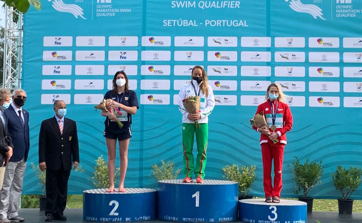 Paula Ruiz, la primera andaluza olímpica en aguas abiertas