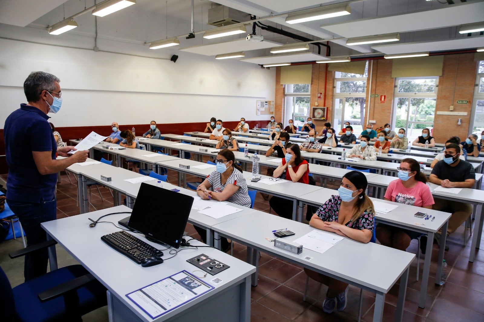 Más de 8.000 personas se enfrentan a las oposiciones docentes en la provincia tras el retraso obligado por la pandemia 