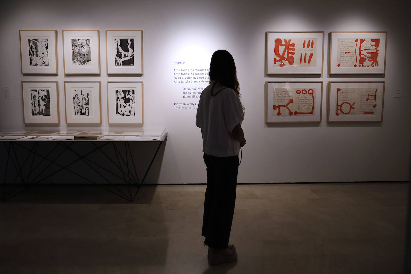 La Casa Natal evidencia en una cuidada exposición de producción propia la intensa relación del artista con la literatura más allá de su faceta como ilustrador