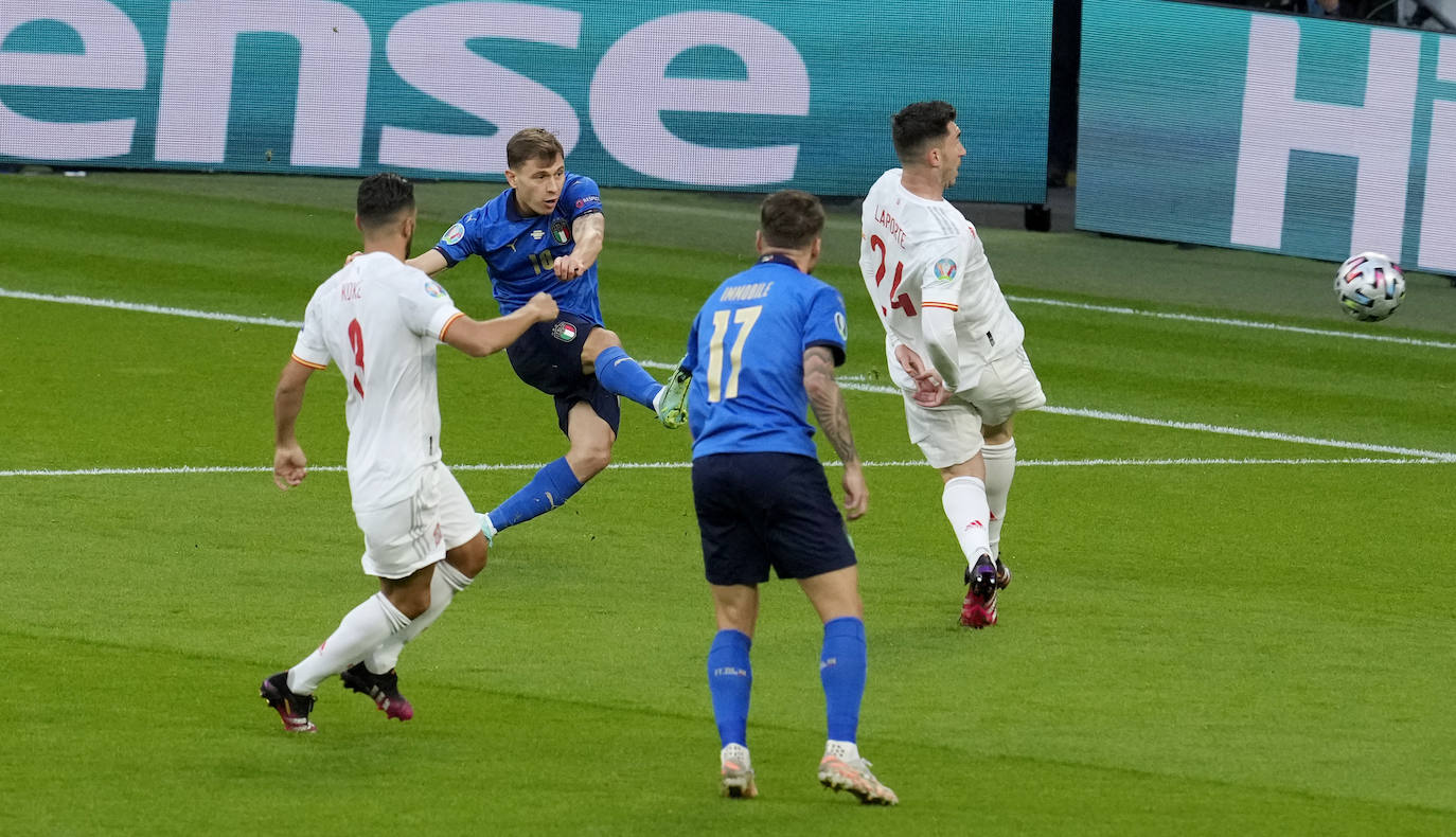 Fotos: Italia-España, en imágenes