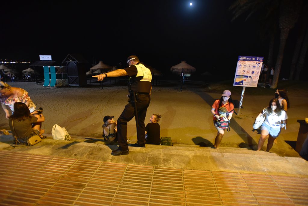 Las principales playas de la Costa del Sol permanecerán cerradas de 23 a 7 horas