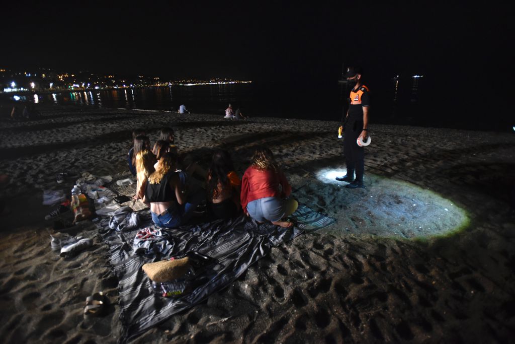 Las principales playas de la Costa del Sol permanecerán cerradas de 23 a 7 horas