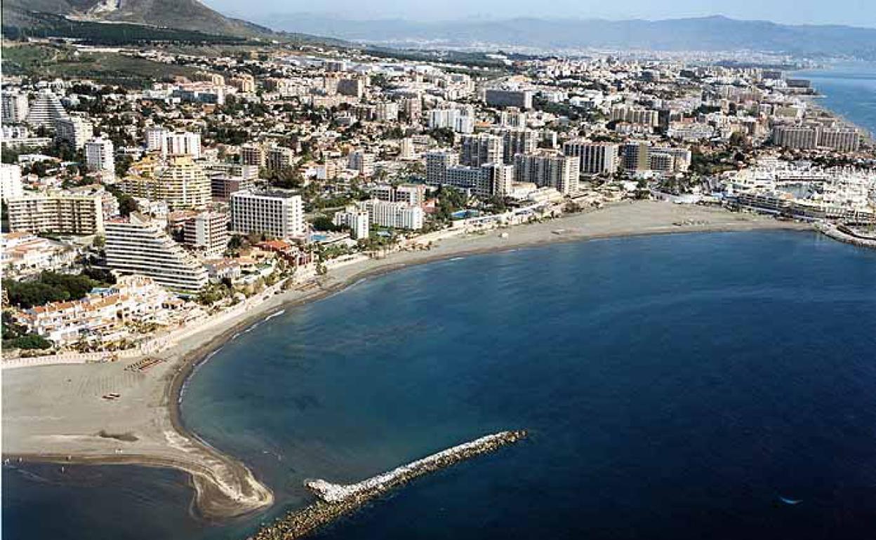 Vista de la playa de Malapesquera.