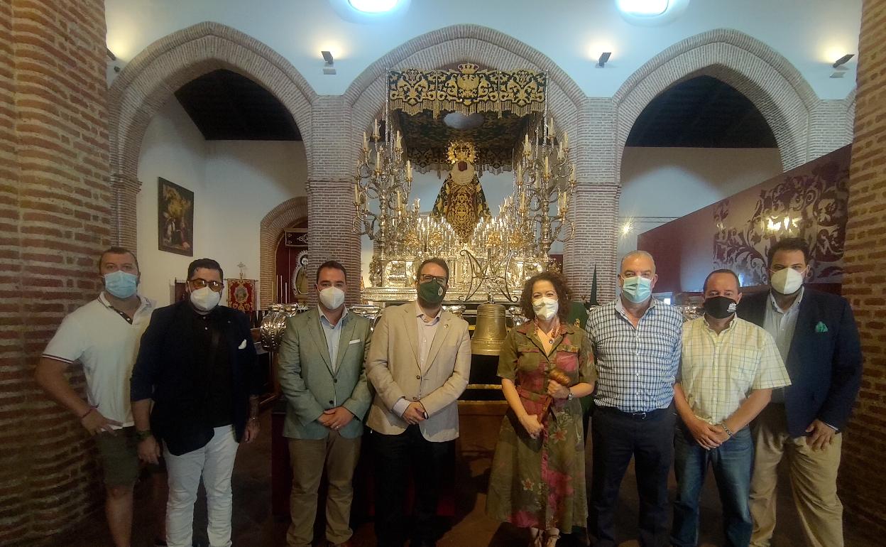 Acto de presentación de los nuevos contenidos del Museo de la Semana Santa veleña. 