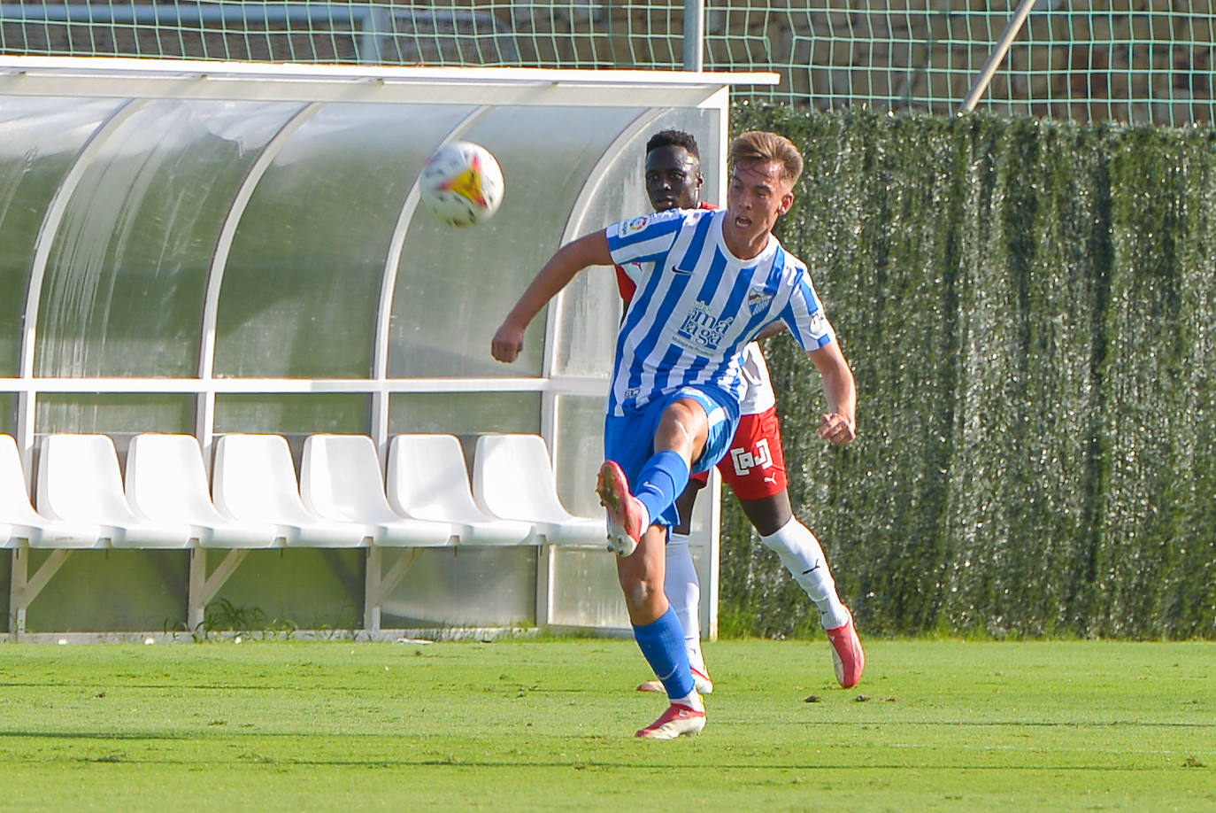 Empate del Málaga con el Almería en el amistoso celebrado en Marbella. 