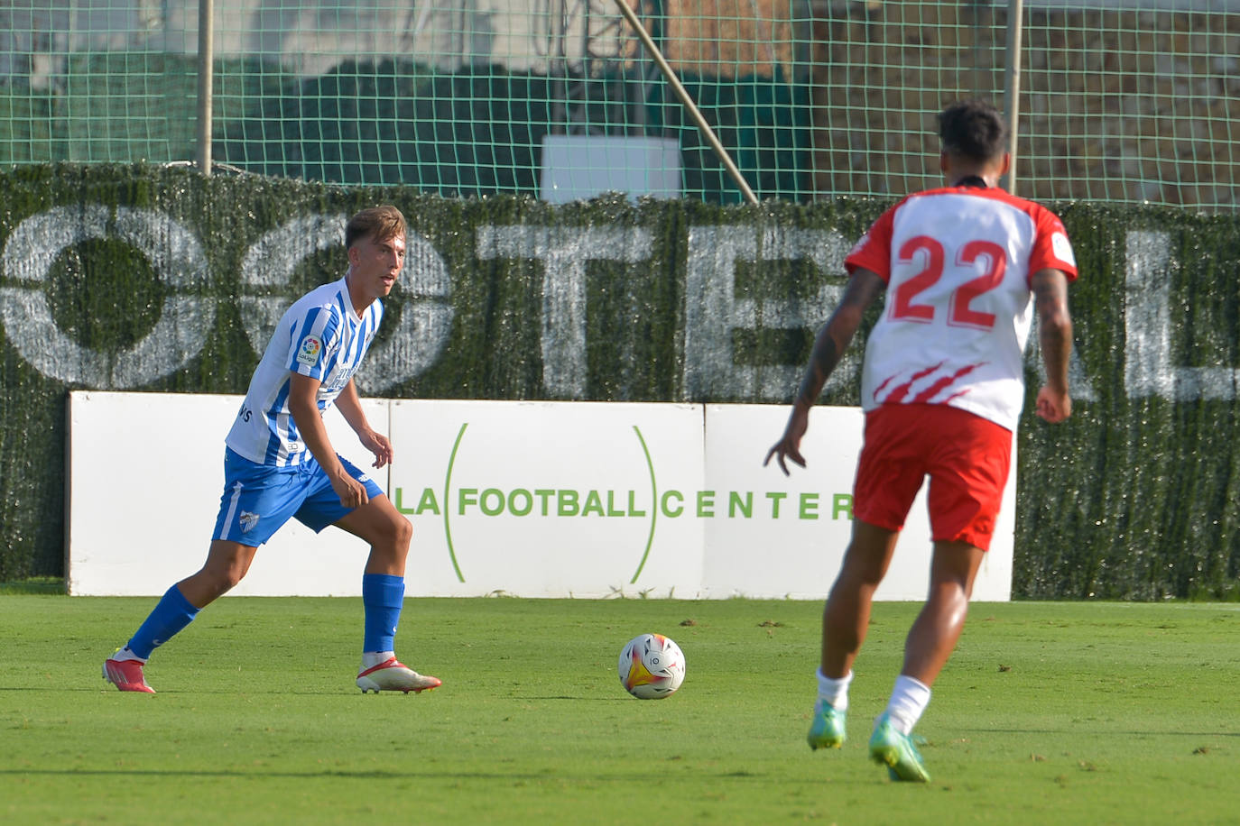 Empate del Málaga con el Almería en el amistoso celebrado en Marbella. 