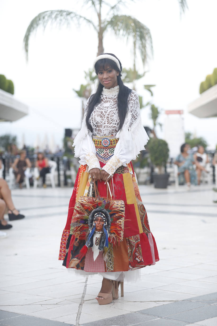 Desfile benéfico en Marbella en apoyo del pequeño Adán. 