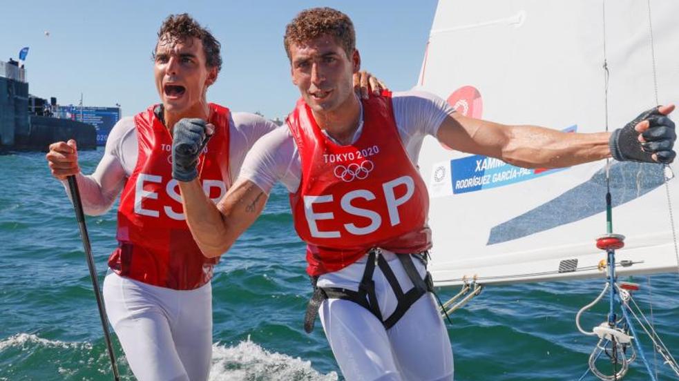 Jordi Xammar y Nico Rodríguez, bronce en 470