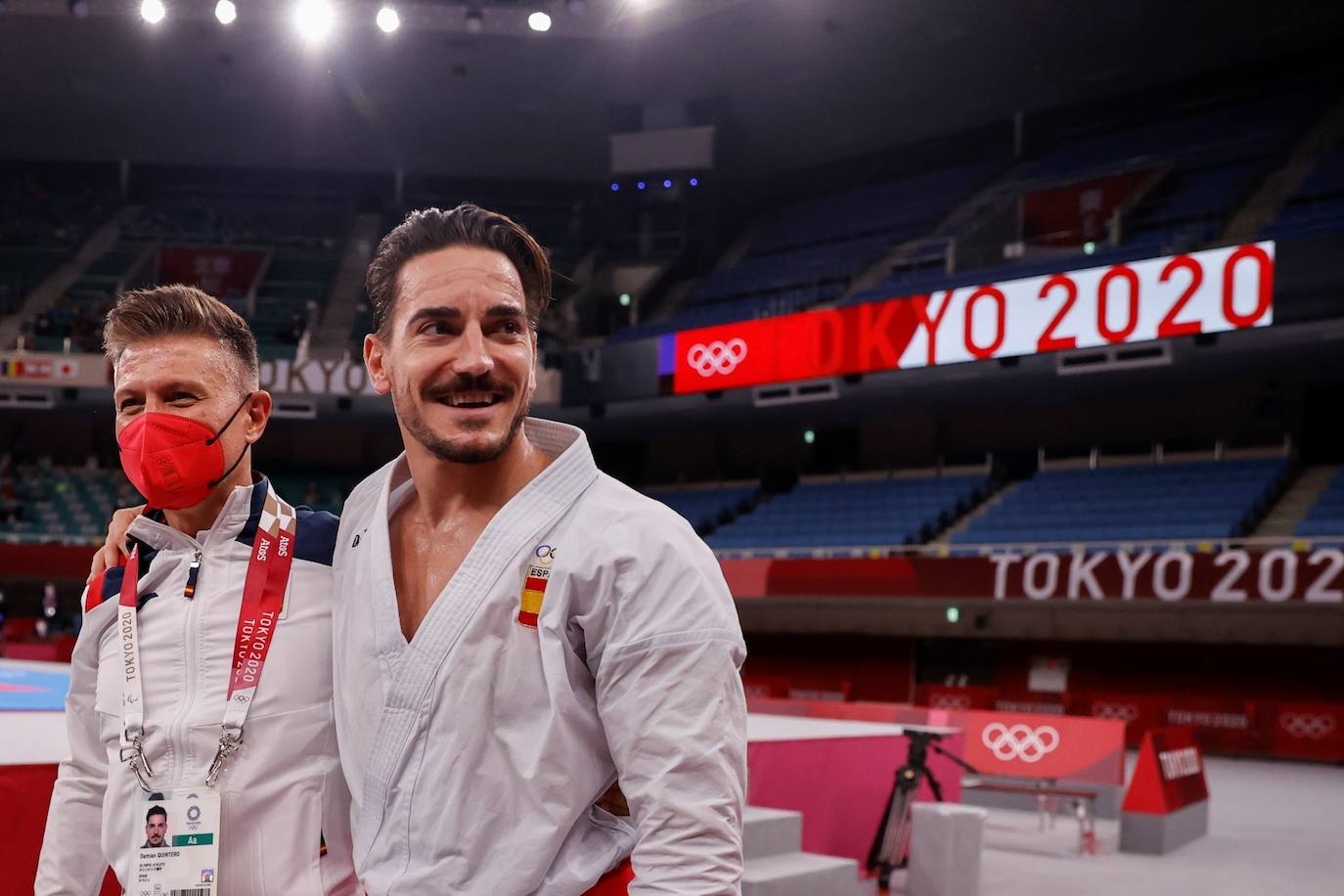 Damián Quintero logra una medalla de plata en Tokio 2020. 