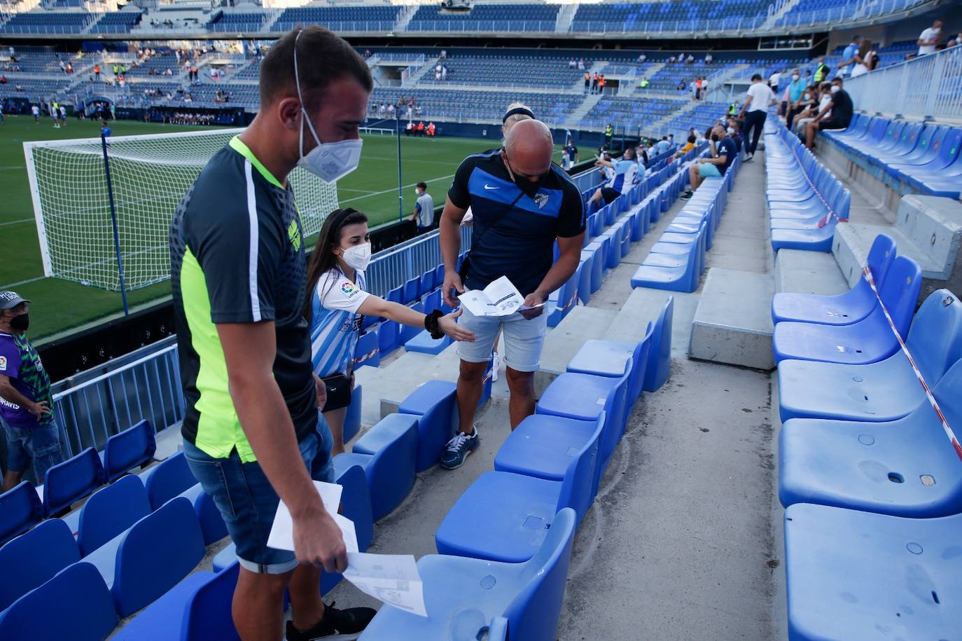 El Málaga despidió la pretemporada con una derrota 