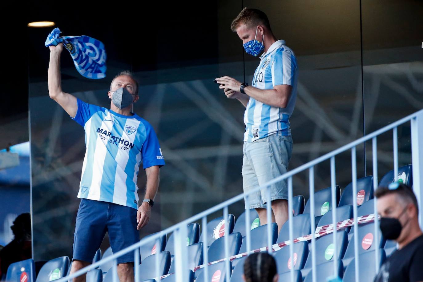 El Málaga despidió la pretemporada con una derrota 