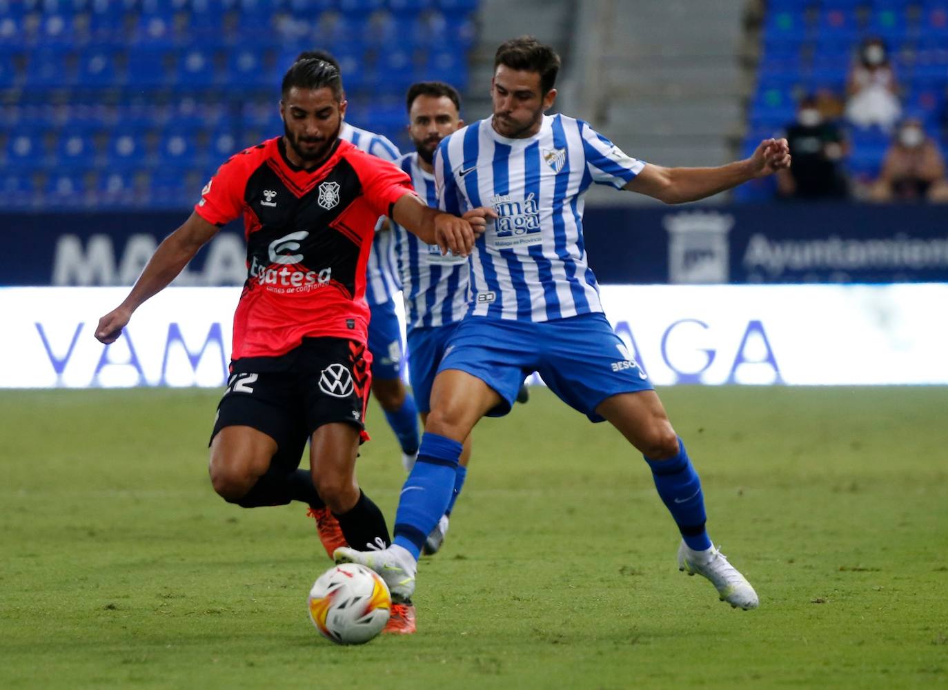 El Málaga despidió la pretemporada con una derrota 