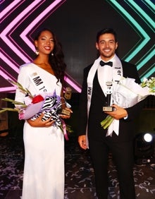 Imagen secundaria 2 - Tres imágenes de los ganadores del certamen de belleza malagueño de 2021. 