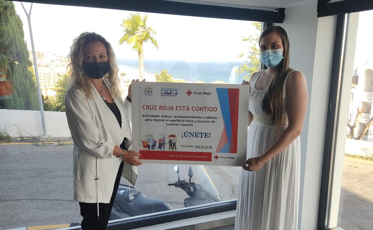 Acto de presentación de la iniciativa, este miércoles en Rincón de la Victoria. 