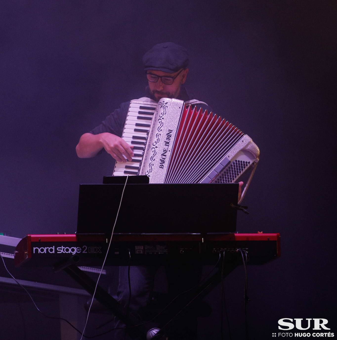 Navarro inauguró junto a Guirado la semana de música en el Auditorio.