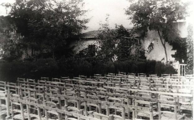 Sala de verano Cinema España en 1927.