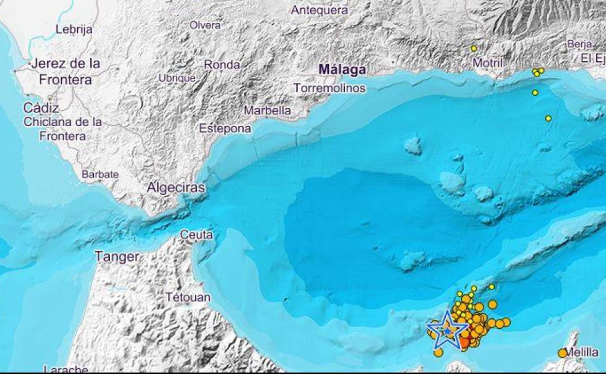 Terremoto Málaga: Detectados siete nuevos seísmos este domingo en el Mar de Alborán, frente a las costas de Málaga