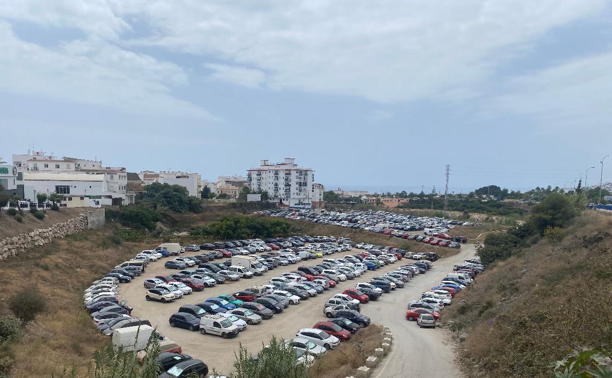 Imagen de los terrenos donde se ha previsto el nuevo centro de salud de Nerja. 