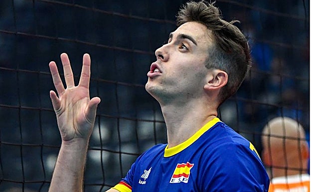 Trinidad, en el duelo de este jueves. 