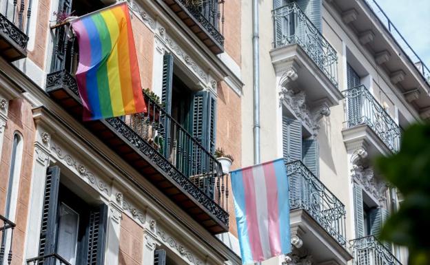 Una calle del barrio madrileño de Malasaña