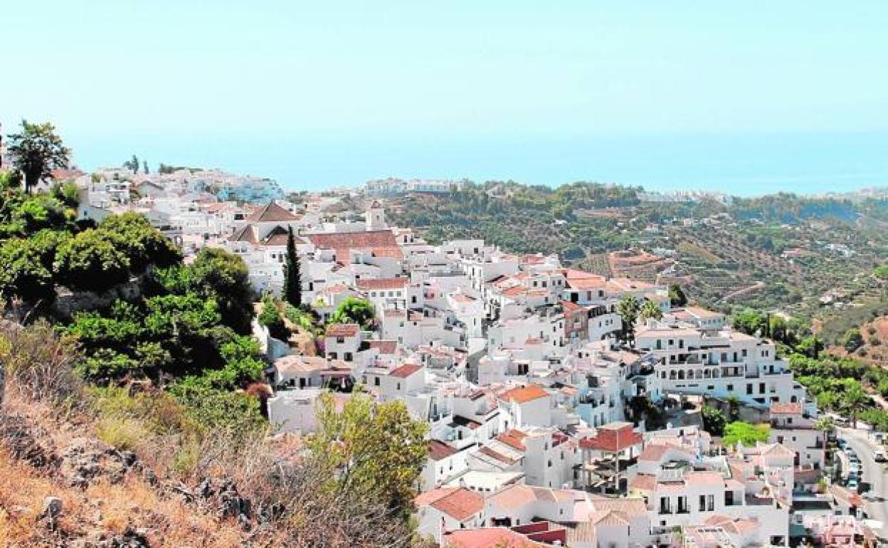 Vista de Frigiliana. 