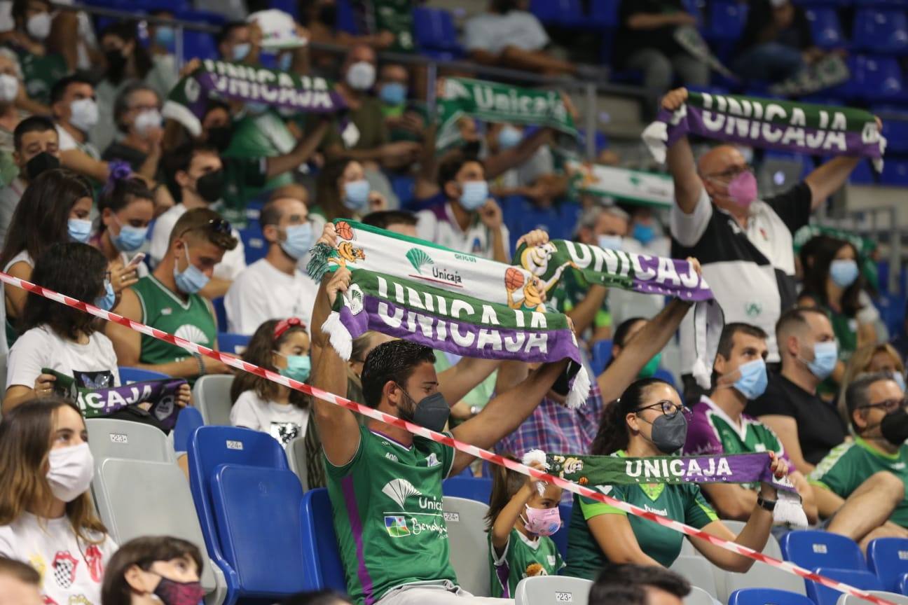 El Unicaja abre la temporada 21-22 ganando. 