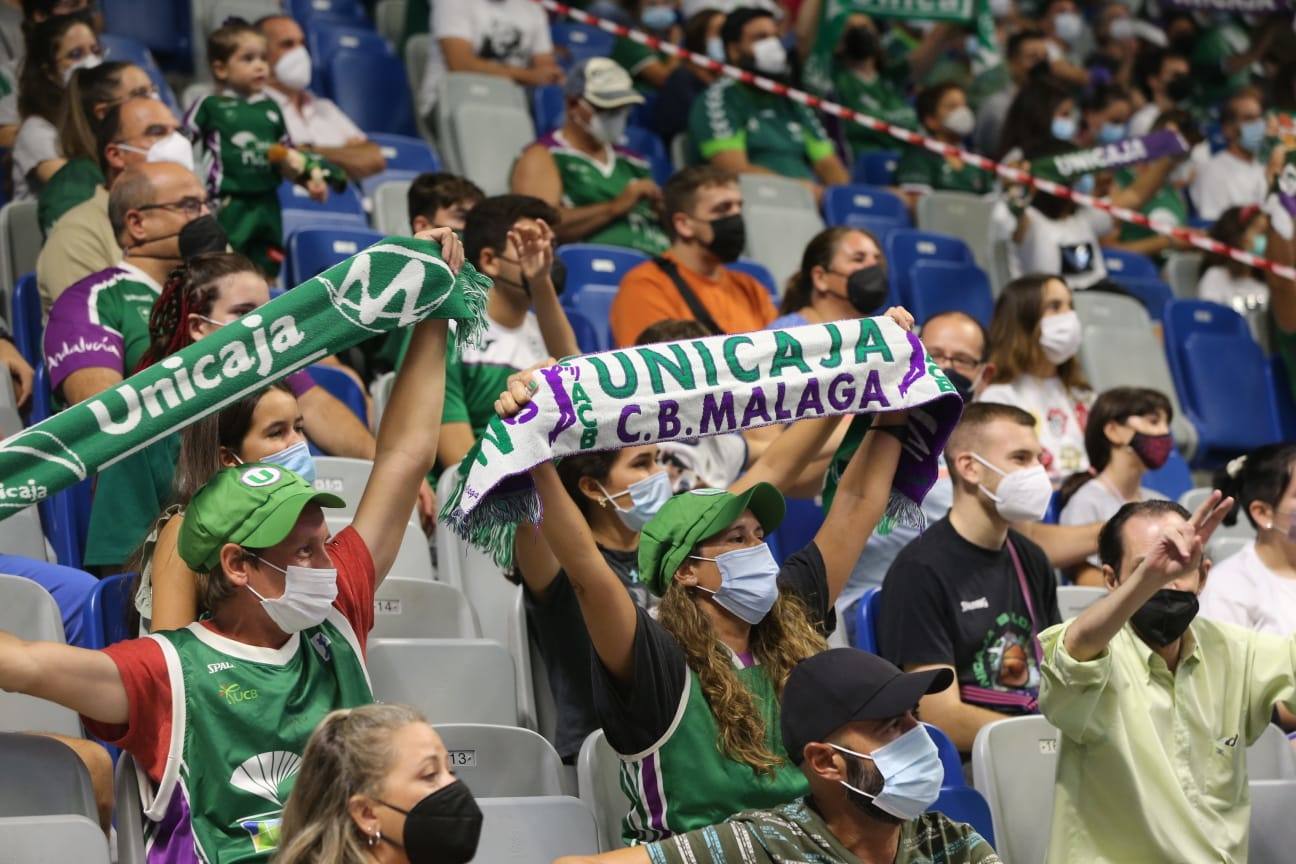 El Unicaja abre la temporada 21-22 ganando. 