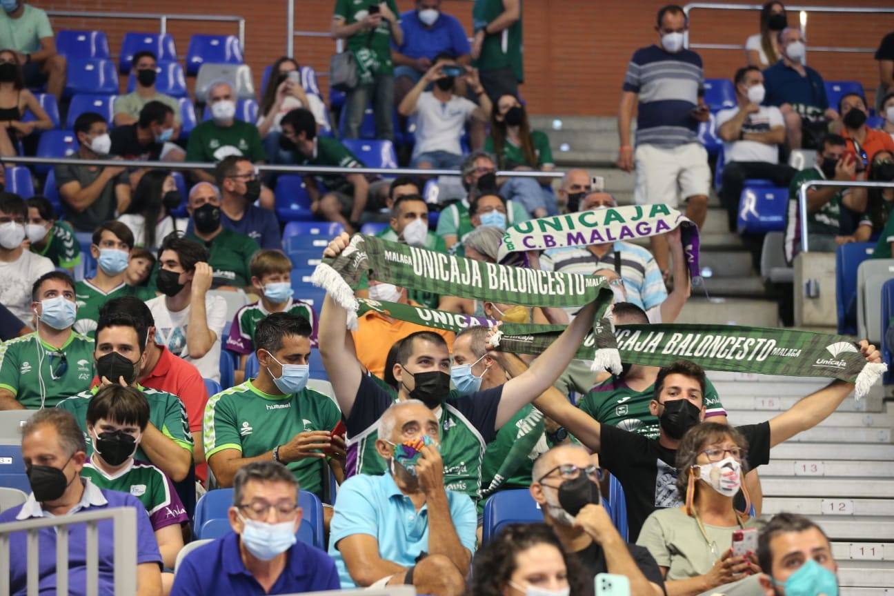 El Unicaja abre la temporada 21-22 ganando. 