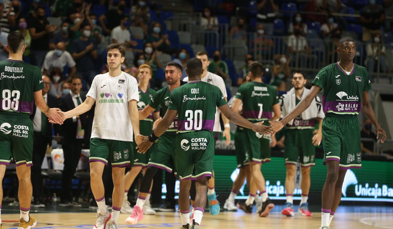 El Unicaja abre la temporada 21-22 ganando. 