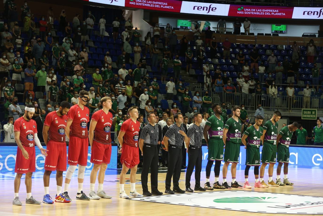 El Unicaja abre la temporada 21-22 ganando. 