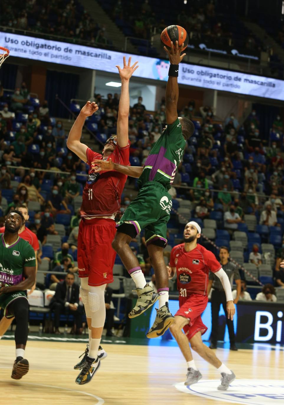 El Unicaja abre la temporada 21-22 ganando. 