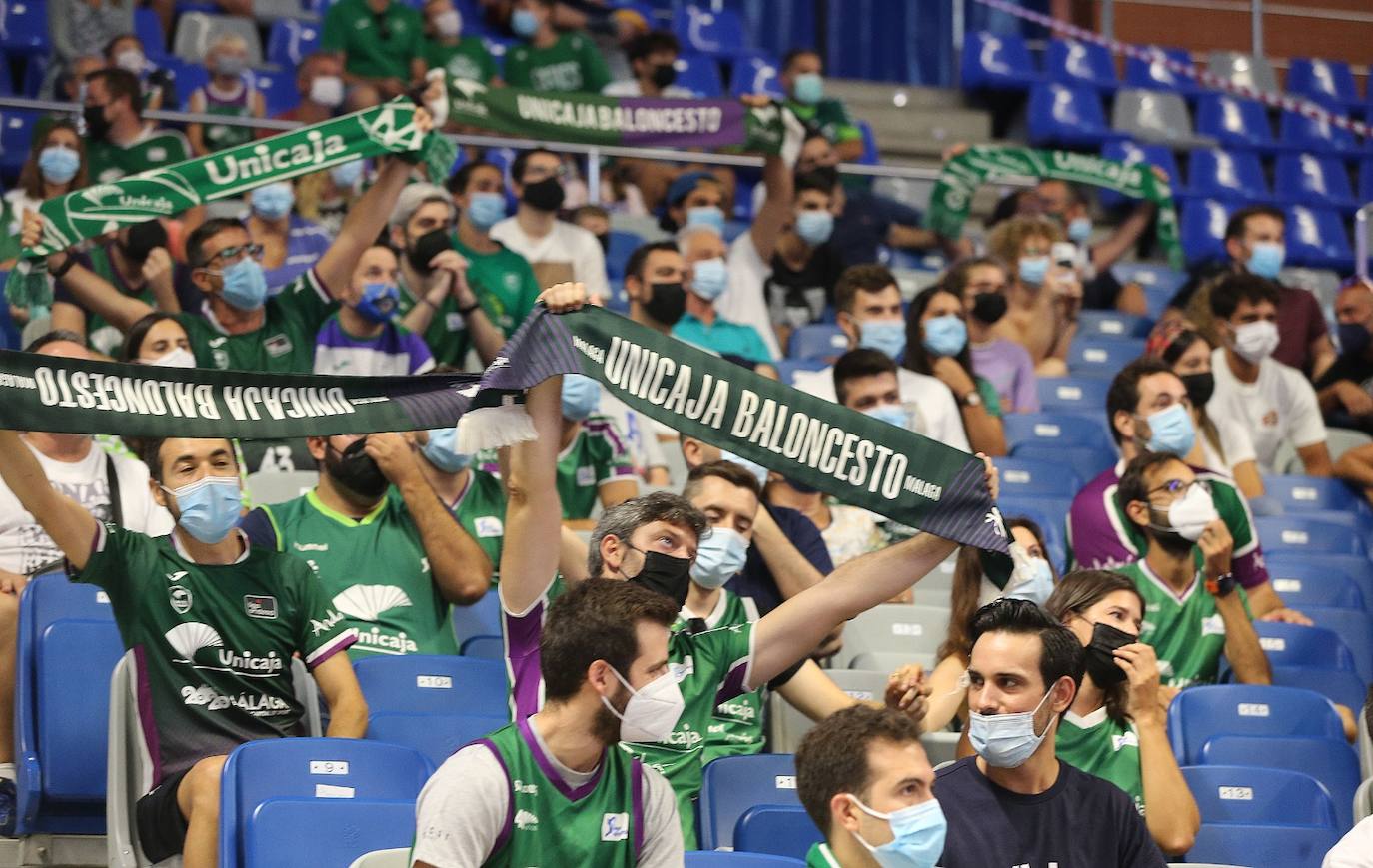 El Unicaja abre la temporada 21-22 ganando. 