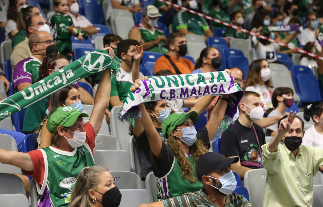 El Unicaja abre la temporada 21-22 ganando. 