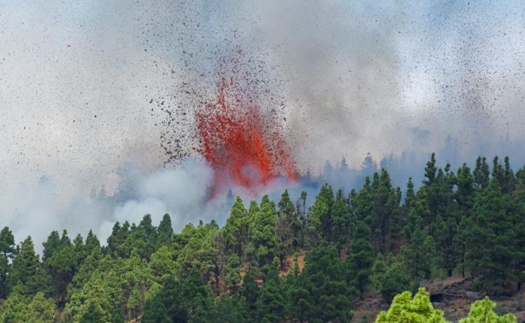 Fotos: La erupción del volcán Cumbre Vieja, en imágenes