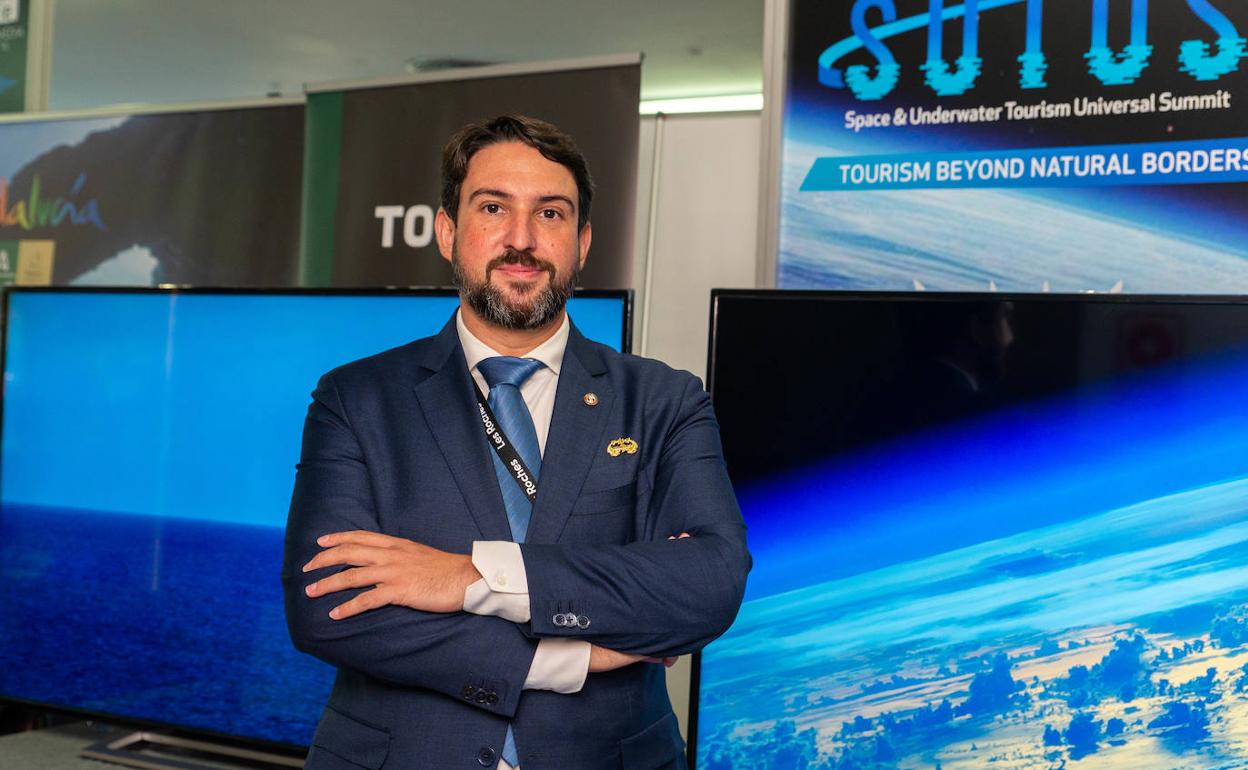 El director de operaciones de Submarinos Tritón, Héctor Salvador. 