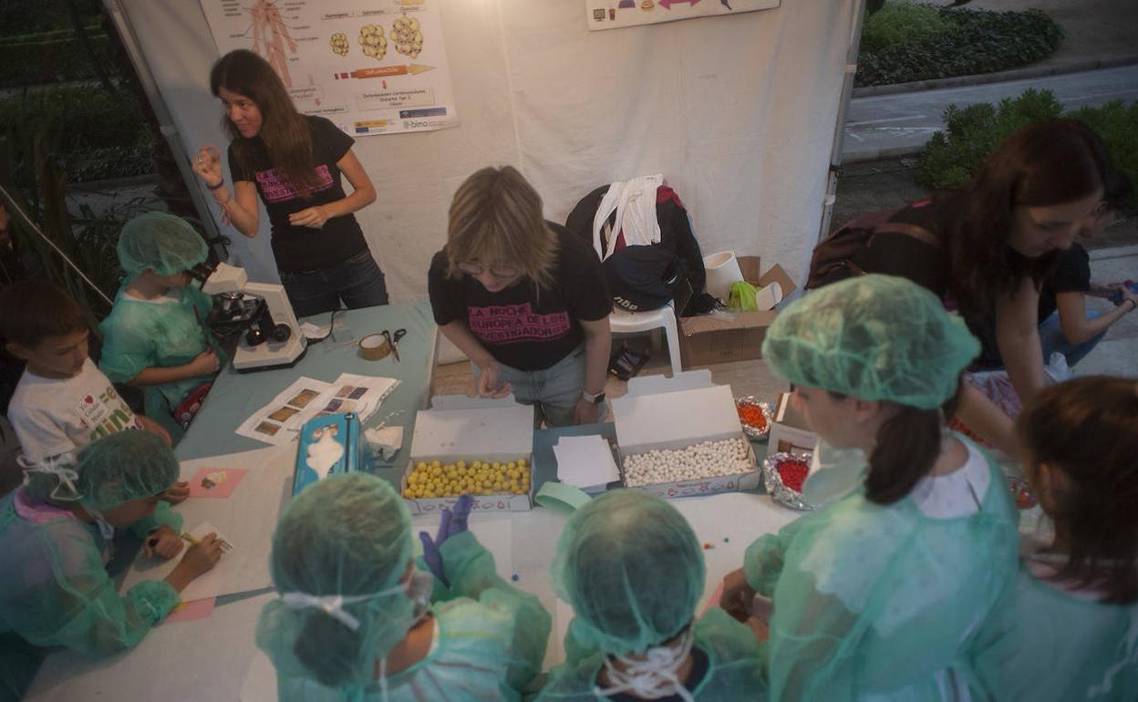 Las carpas donde se hacían pequeños experimentos no estarán en esta edición. 