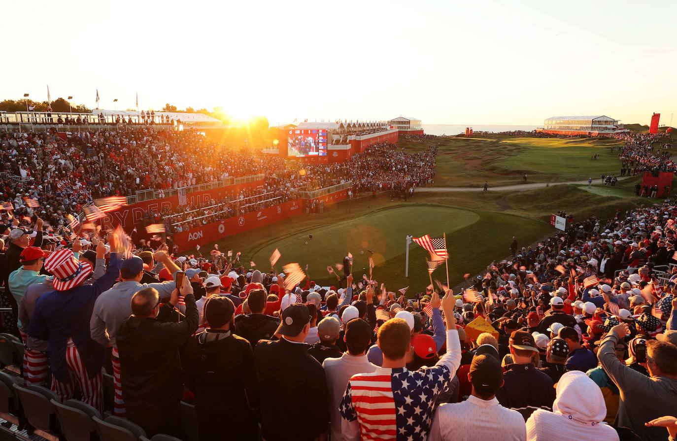 La Ryder Cup se celebra del 24 al 26 de septiembre. 