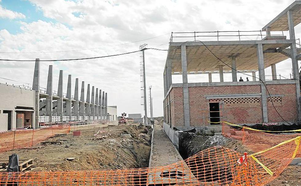 Así están las obras de la Academia del Málaga