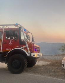 Imagen secundaria 2 - Extinguido el incendio forestal de Frigiliana