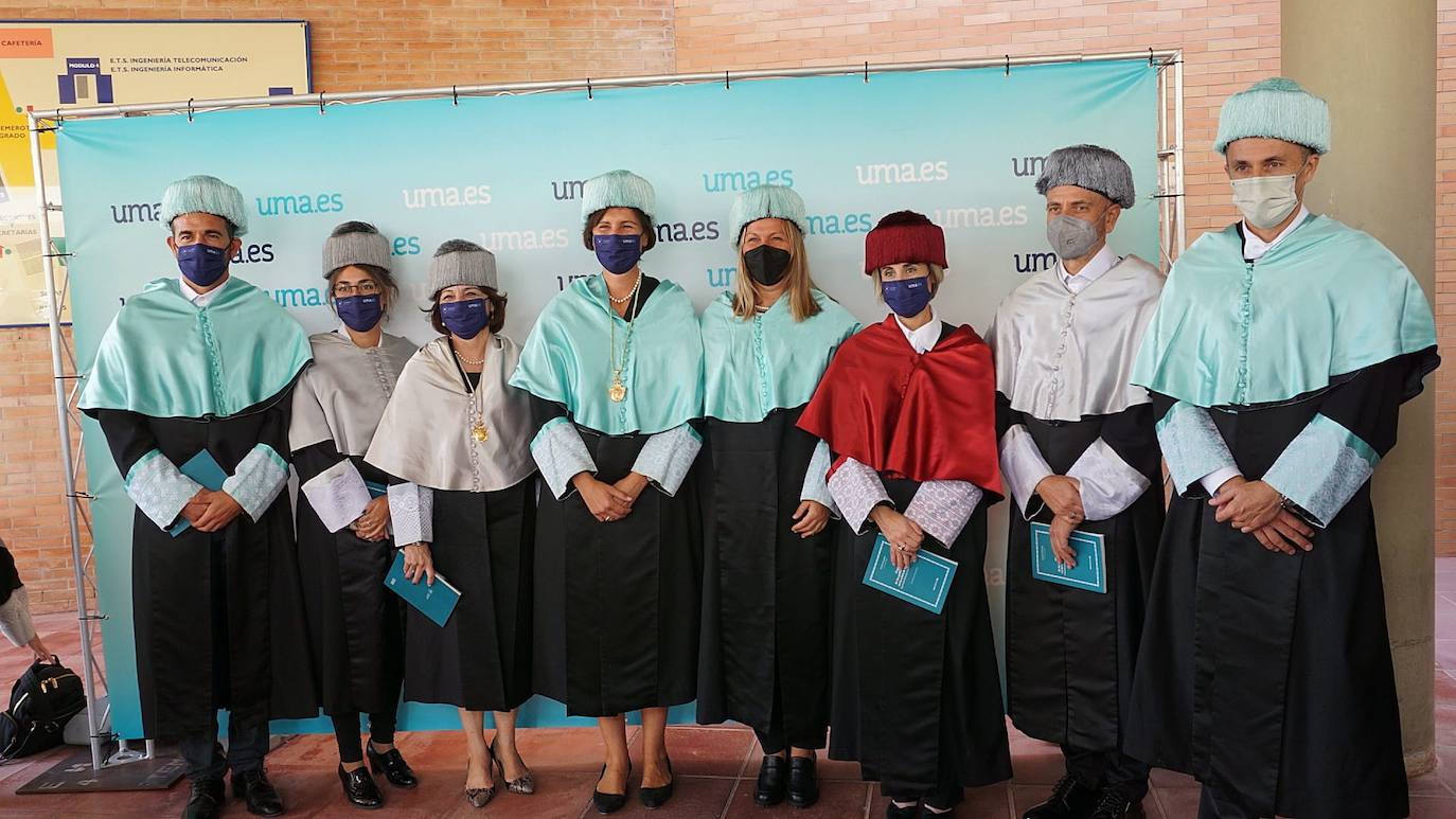 Inauguración del curso académico 2021-22 en la UMA. 