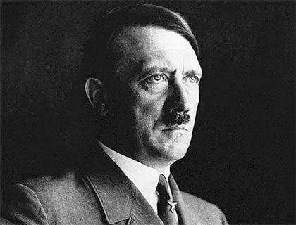 El dictador Adolf Hitler.