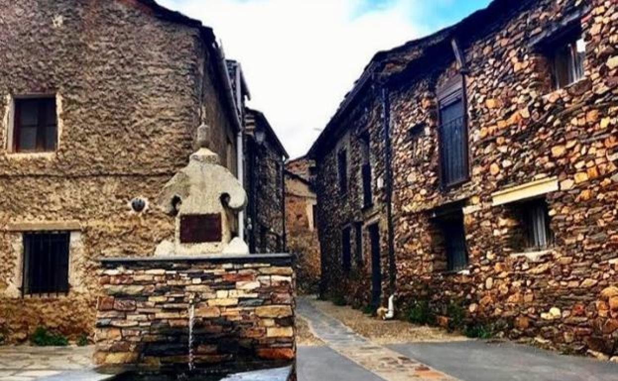 Una imagen de un pueblo vacío.