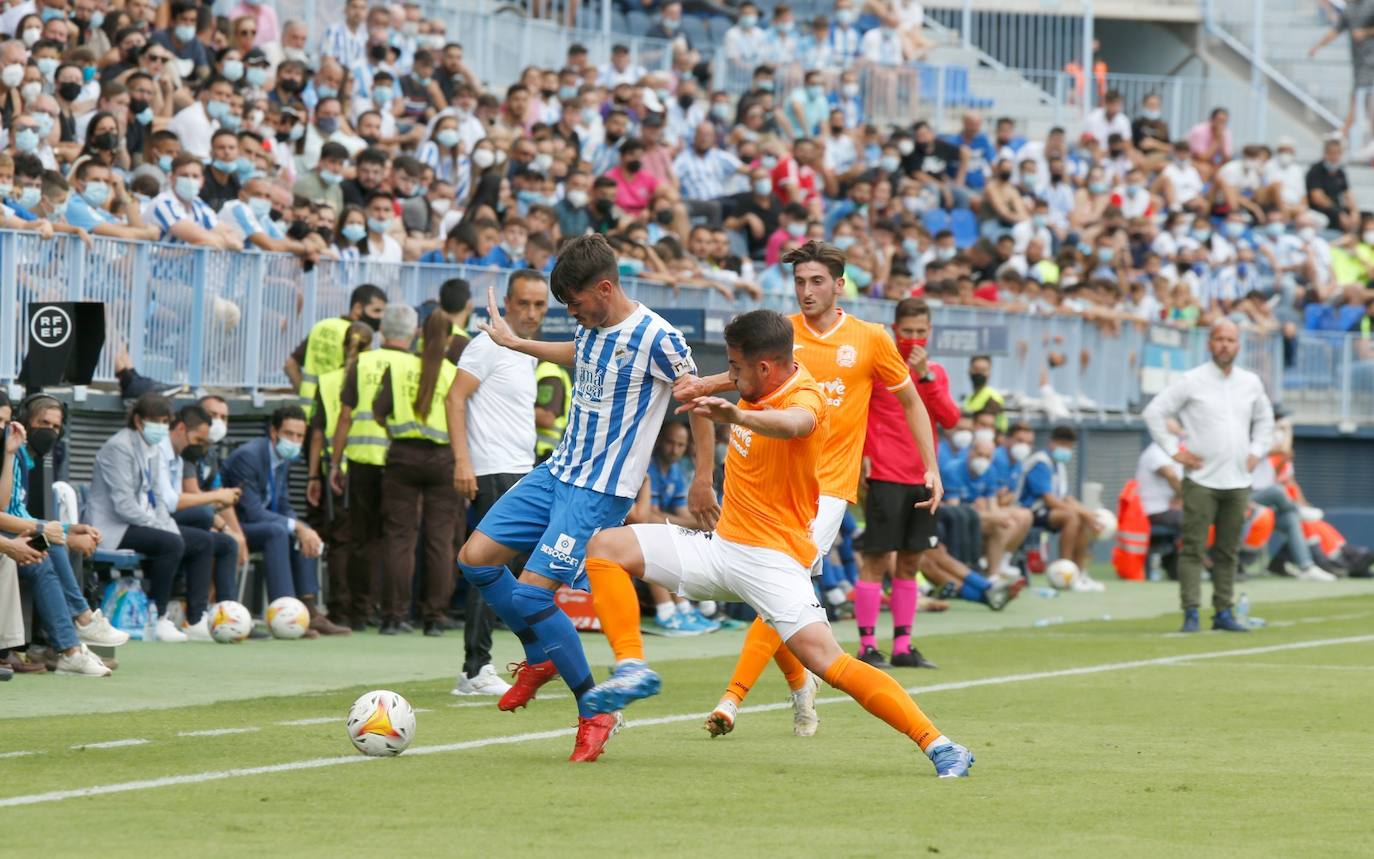 La Rosaleda acogió el encuentro sin restricciones de aforo por el covid-19 