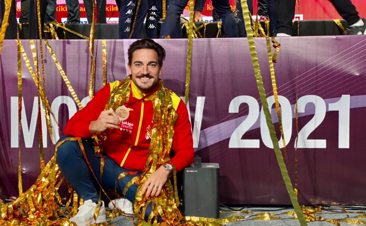 Damián Quintero, bronce en Moscú y campeón de la Premier League