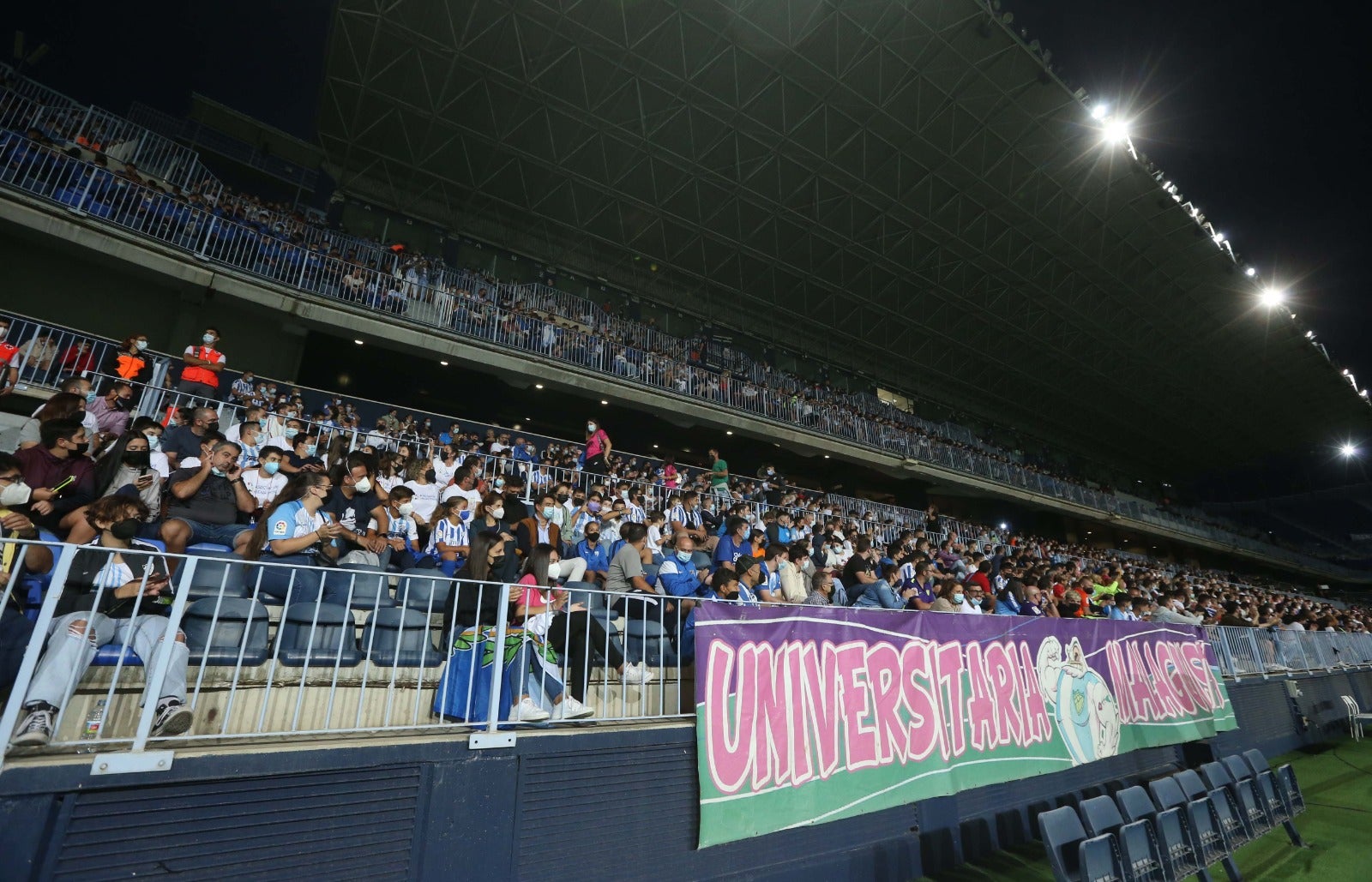 Celebración de los 80 años del estadio La Rosaleda. 