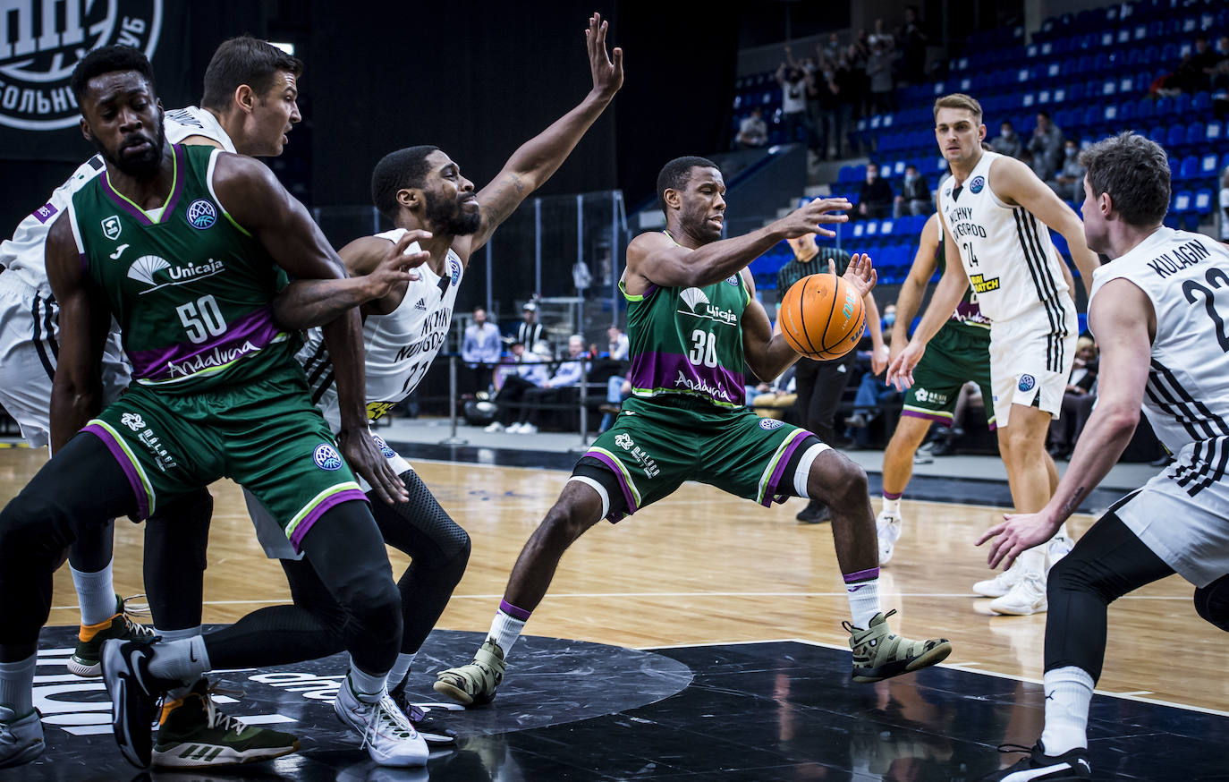 Estreno con triunfo del Unicaja en la Champions League. 